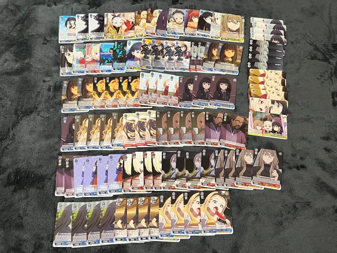 ヴァイスシュヴァルツ リコリスリコイル デッキ(おまけカード＋スリーブ付き)