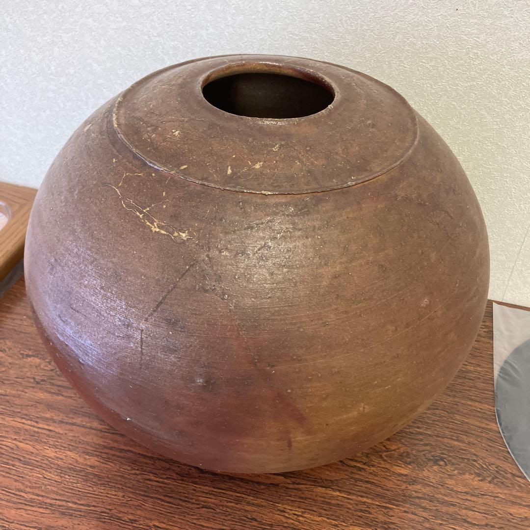 森丁斎 備前大壺 備前焼