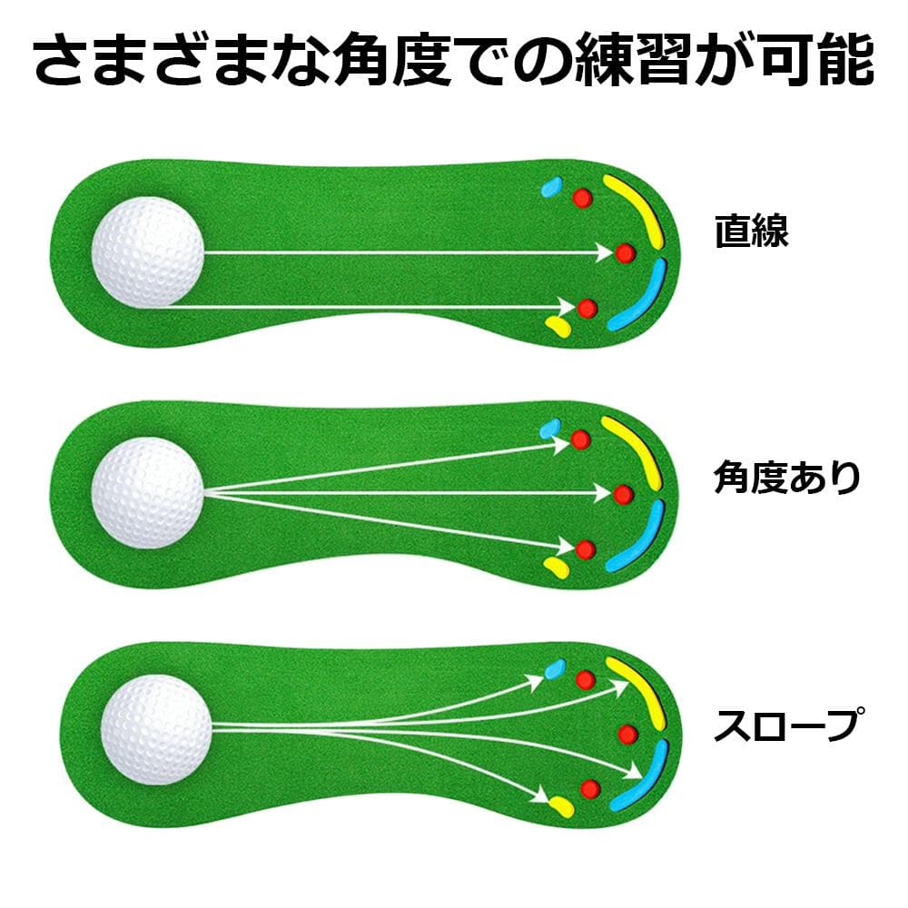パターマット大型 3M パターマット ゴルフマット パッティング屋内傾斜反復練習