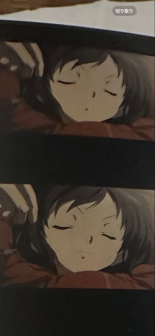 劇場版 涼宮ハルヒの消失 入場者特典 フィルム ハルヒ 寝顔