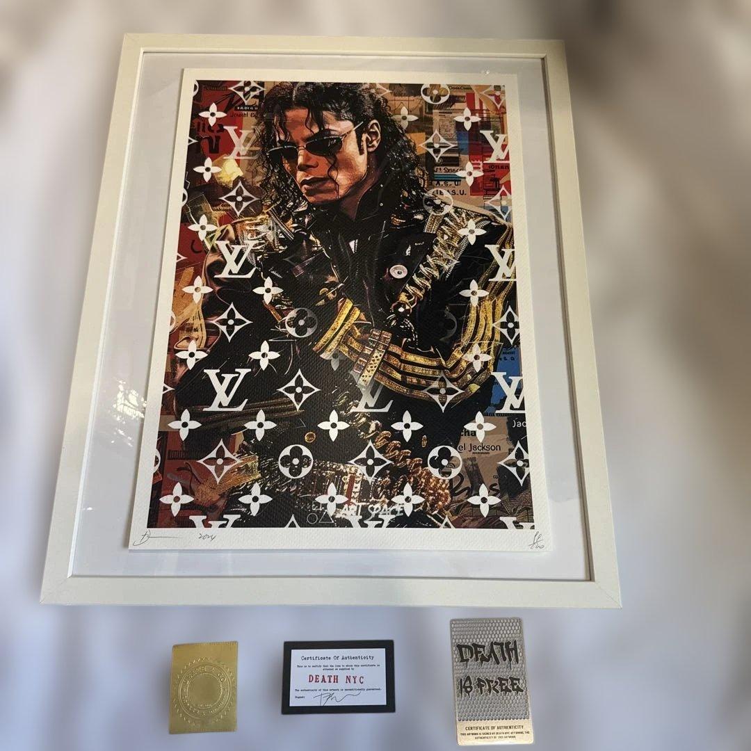 DEATH NYC 世界100枚限定　現代アート　マイケルジャクソン　ヴィトン