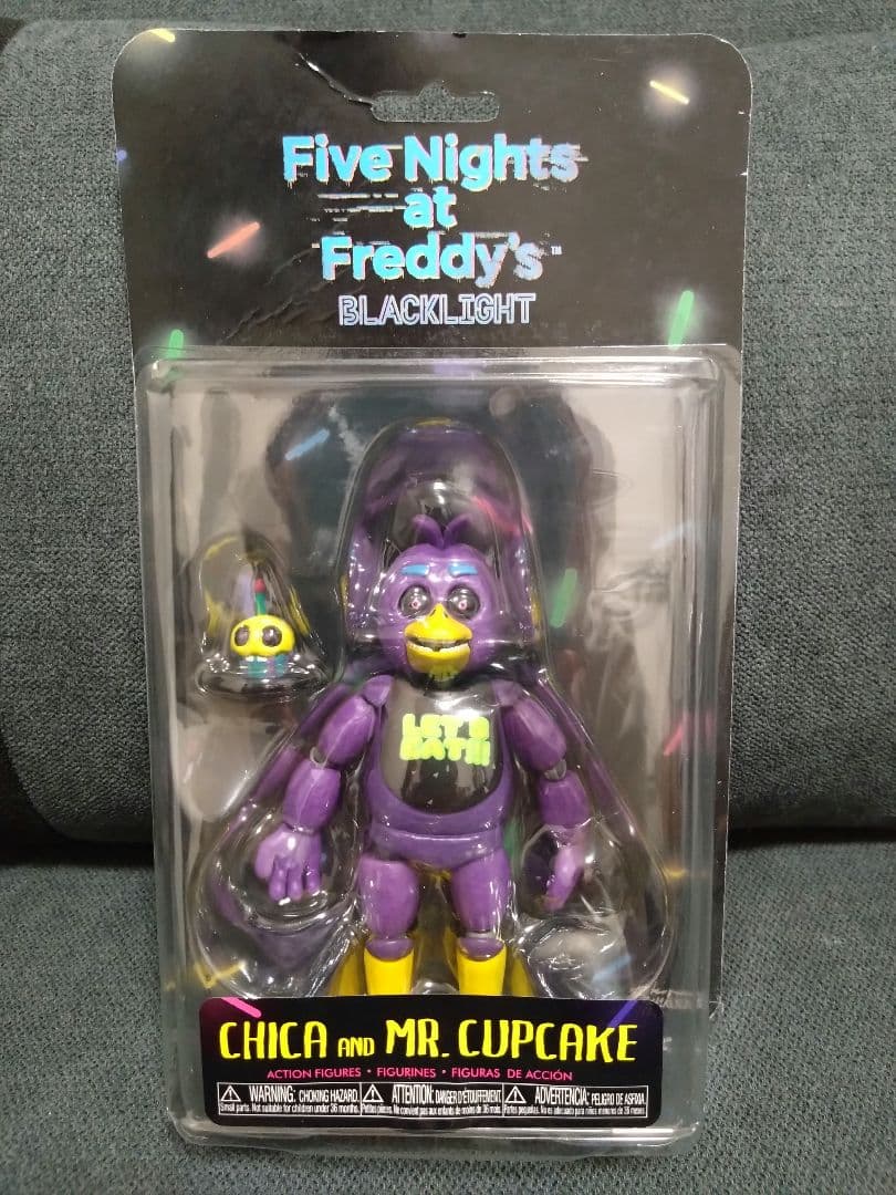 ファイブナイツアットフレディーズ ブラックライト フィギュアセット