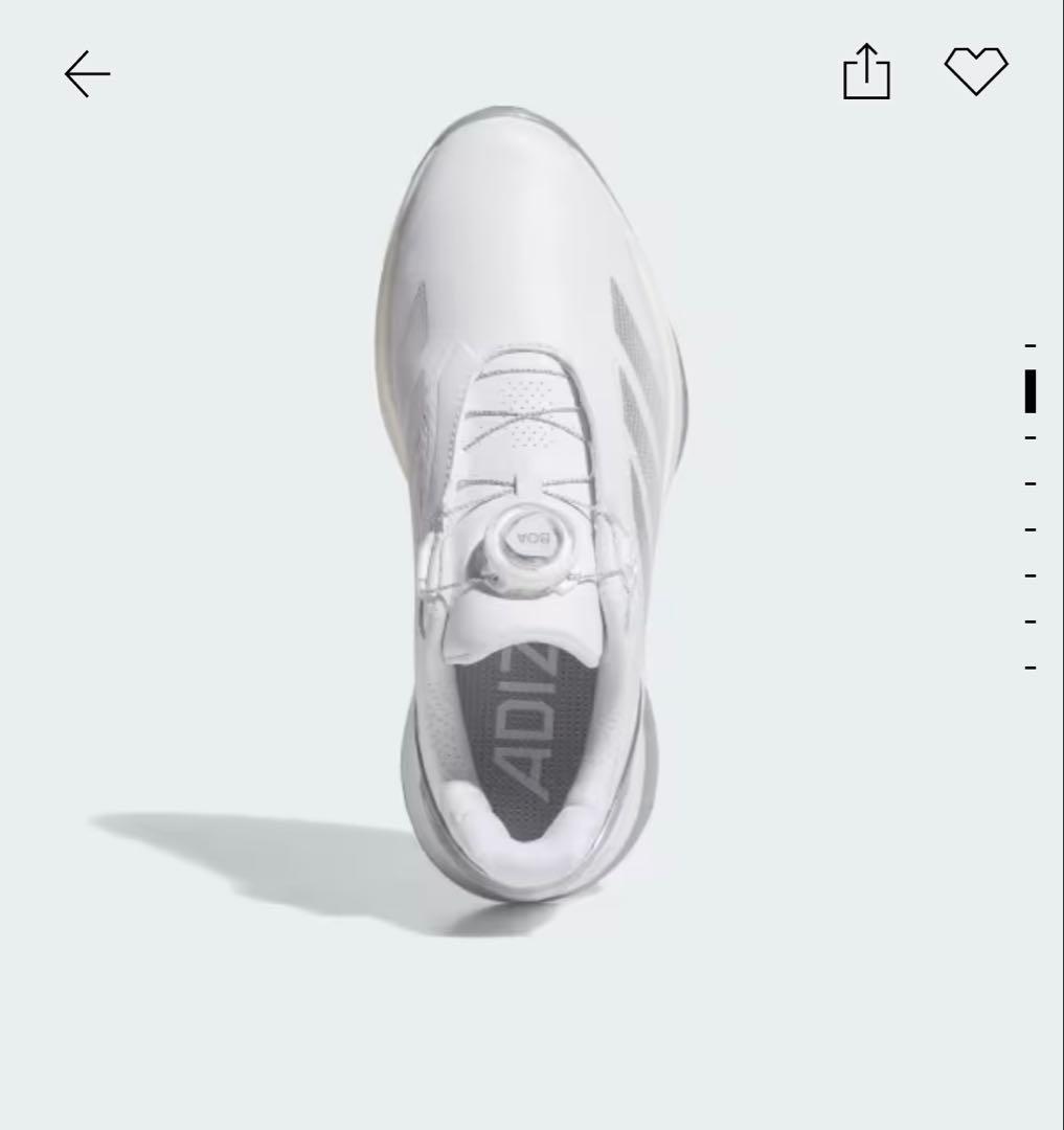 【新品未使用】Adidas ゴルフシューズ 24.0cm 箱付き