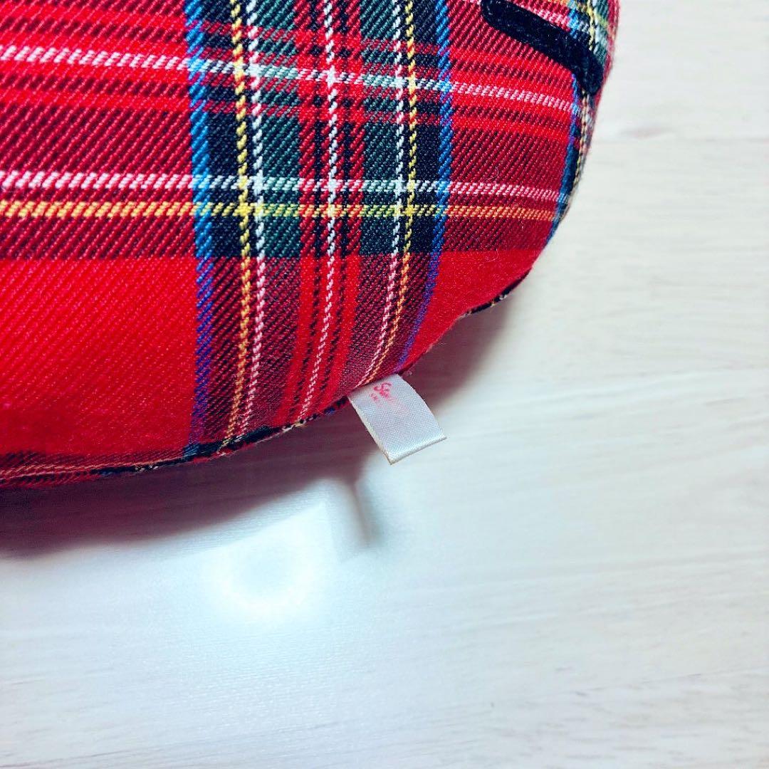 【超希少】サンリオ　ハローキティ　クッション　タータンチェック柄　レトロ　3個