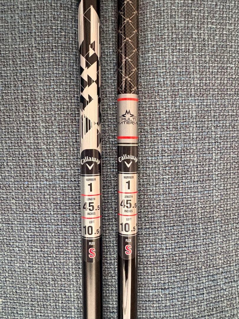 キャロウェイ クアンタム トリプルダイヤモンドMAX 9° 純正シャフト2本