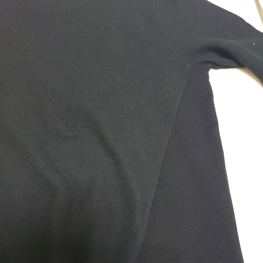 PXG ブラック クルーネックセータートレーナー