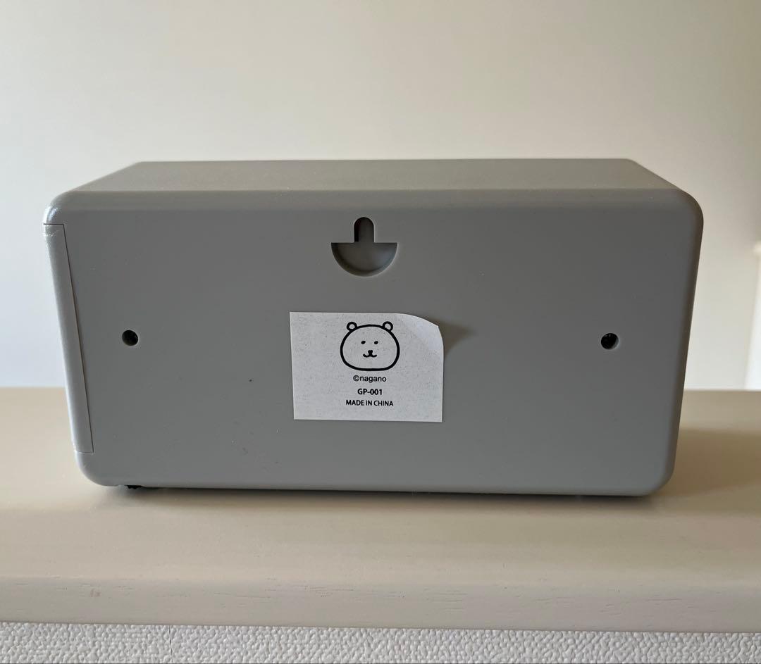 ナガノマーケット　パタパタ時計