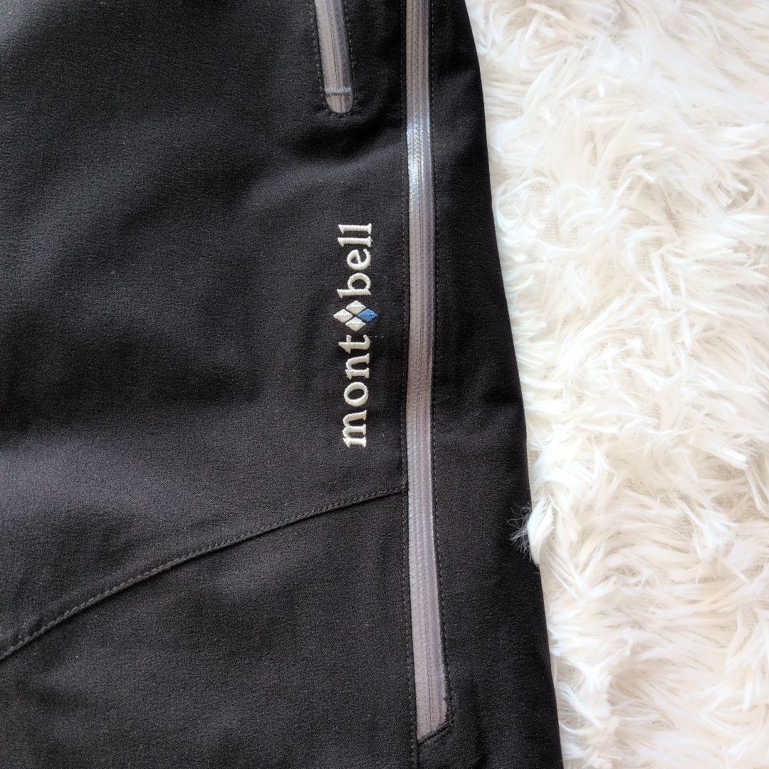 【美品】mont-bell　ドライテック インシュレーテッドパンツ ブラック　M