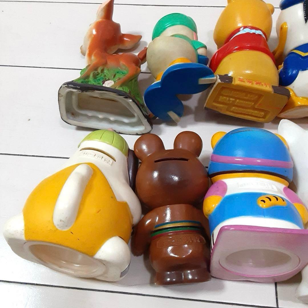 昭和レトロ　ソフビ銀行貯金箱まとめ売り