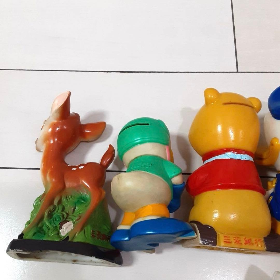 昭和レトロ　ソフビ銀行貯金箱まとめ売り