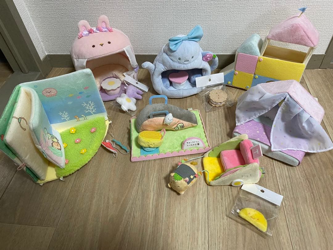 サンエックス すみっコぐらし ぬいぐるみ すみっコハウス まとめ売り