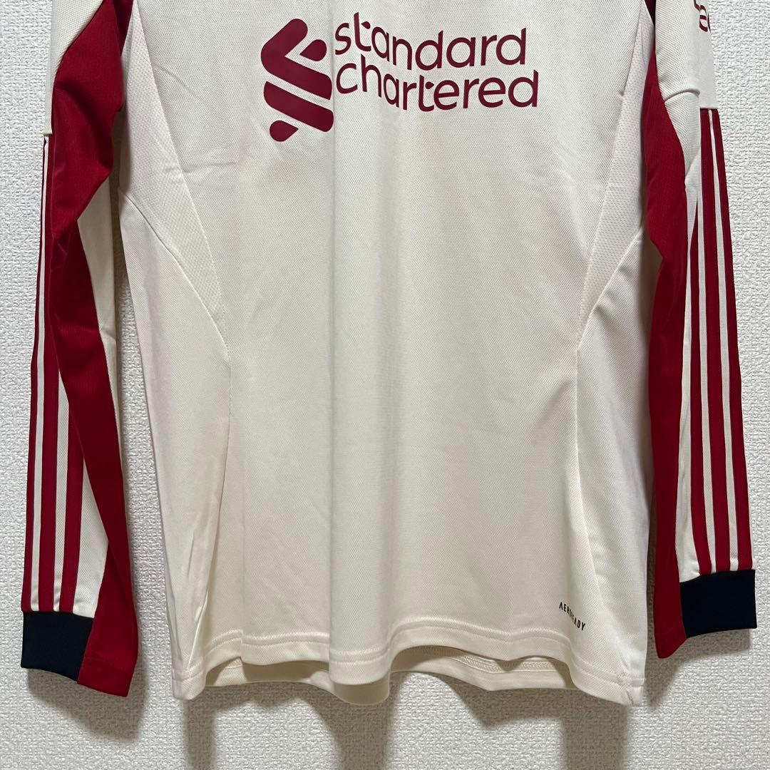 新品 リバプールFC 25 26 ユニフォーム 長袖 アウェイ アディダス