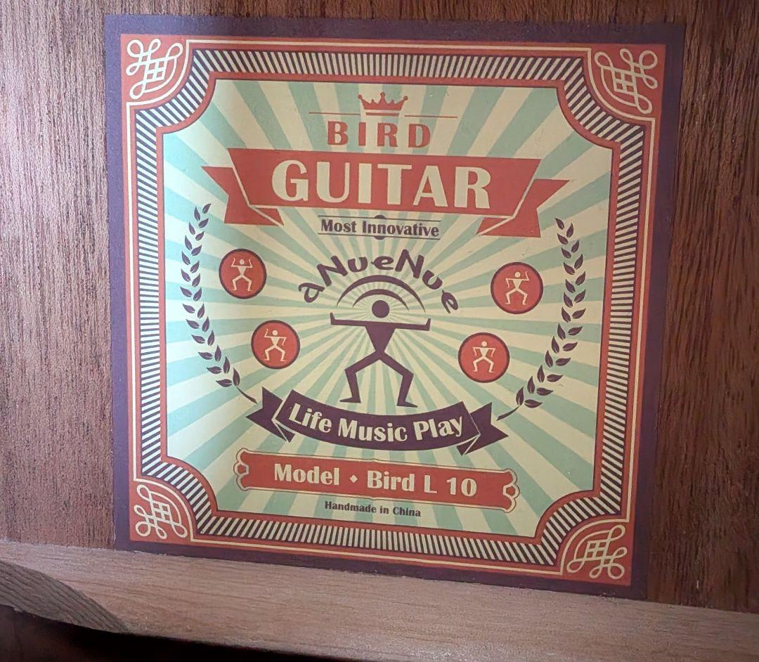 ★入手困難★aNueNue Bird L10　トップ シトカスプルース単板美品