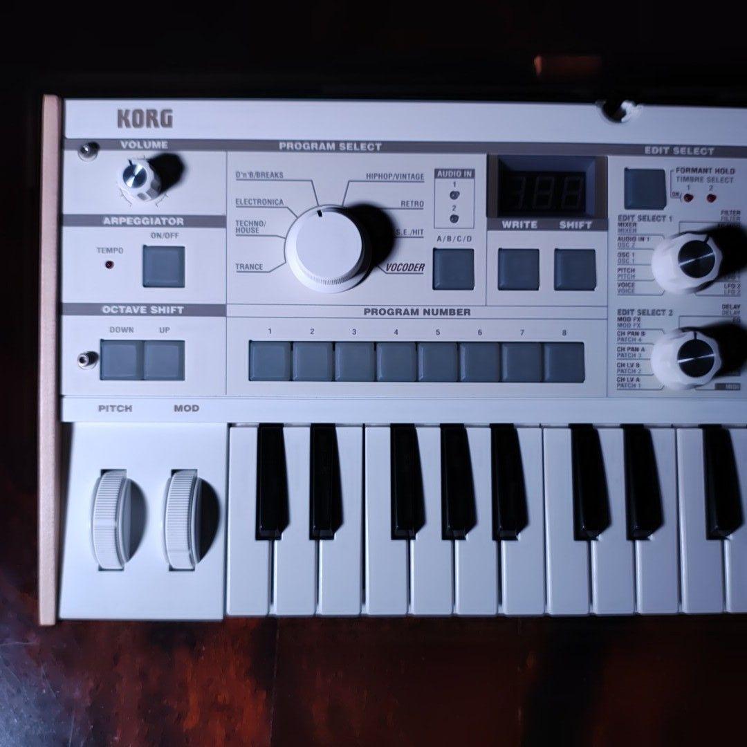 元箱 説明書 KORG microKORG S ボコーダー スピーカー内蔵