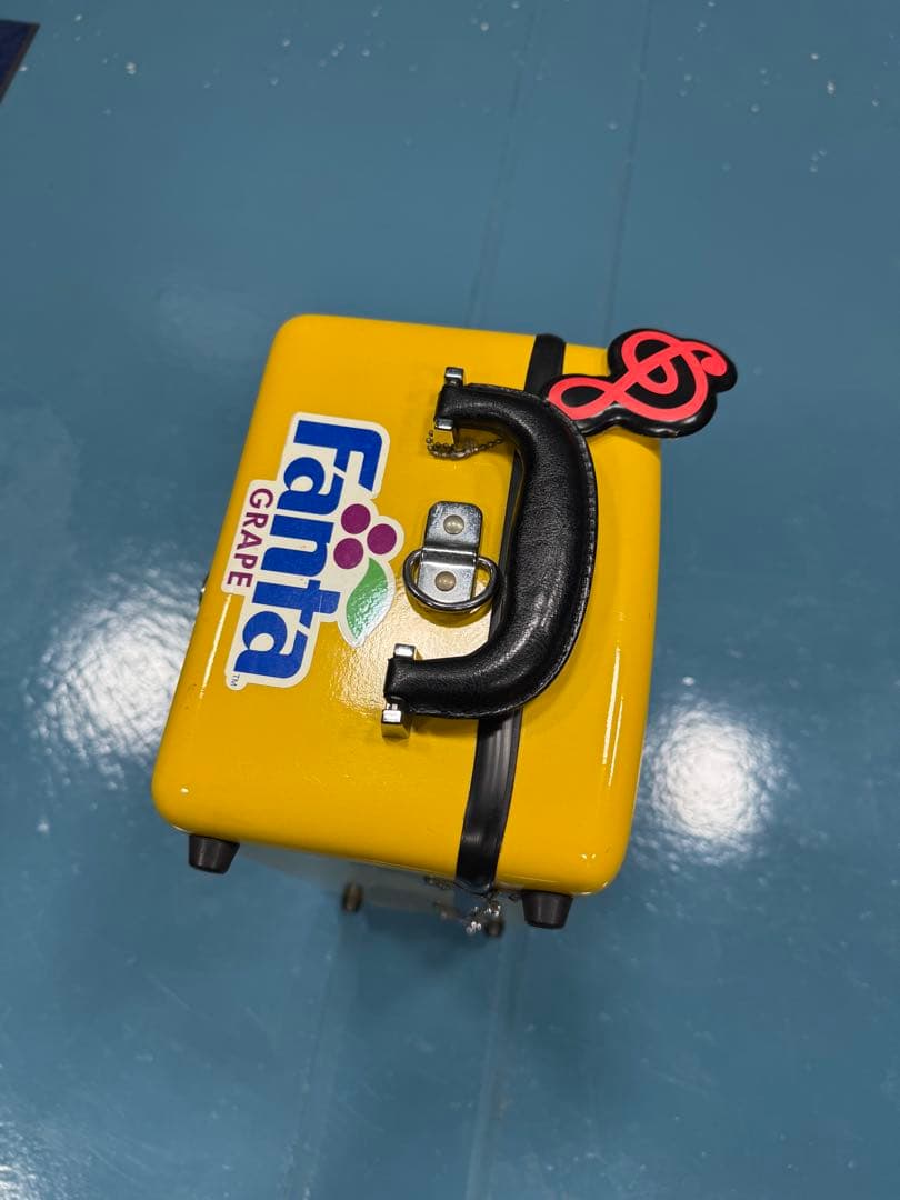 CCシャイニーケース(トランペットダブルケース)イエローステッカー付き