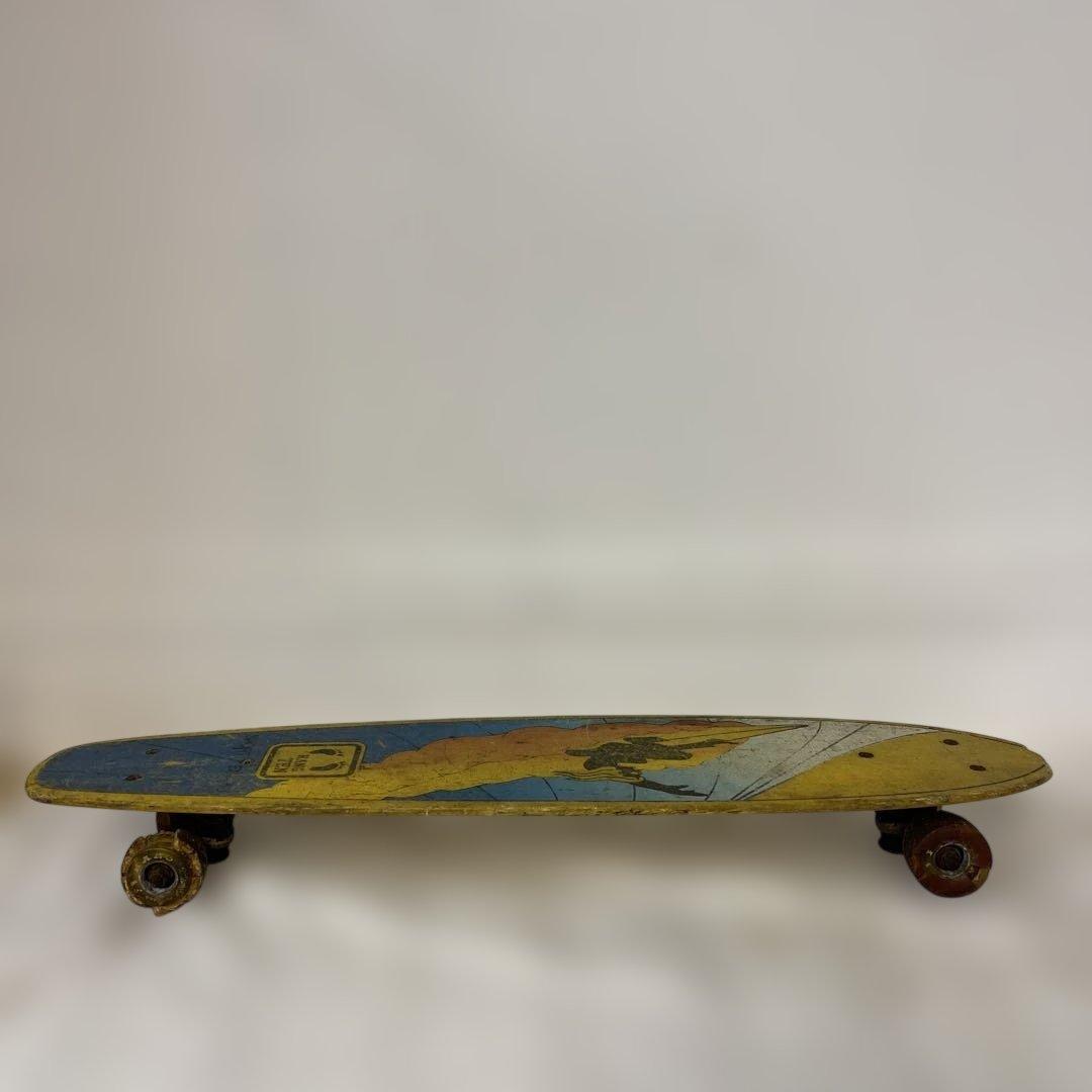 MR-435A 70年代　Hang Ten スケートボード　黄色　ヴィンテージ