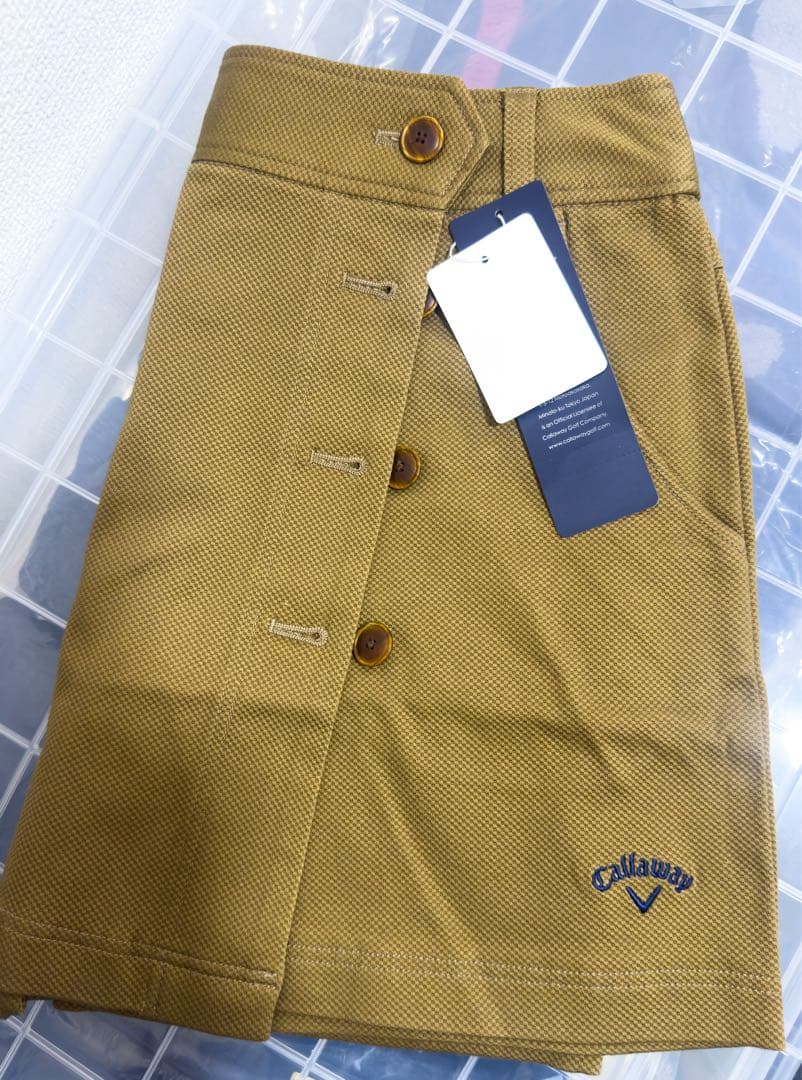 ３点お得セット【新品】キャロウェイ ベスト 保温 ニット スカート シャツ 防寒