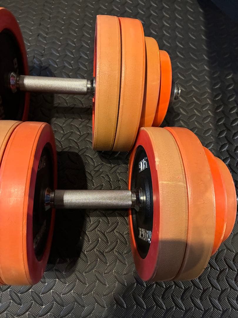 名古屋市引取60㌔IROTEC ダンベル30×2個セットインクラインベンチ付き