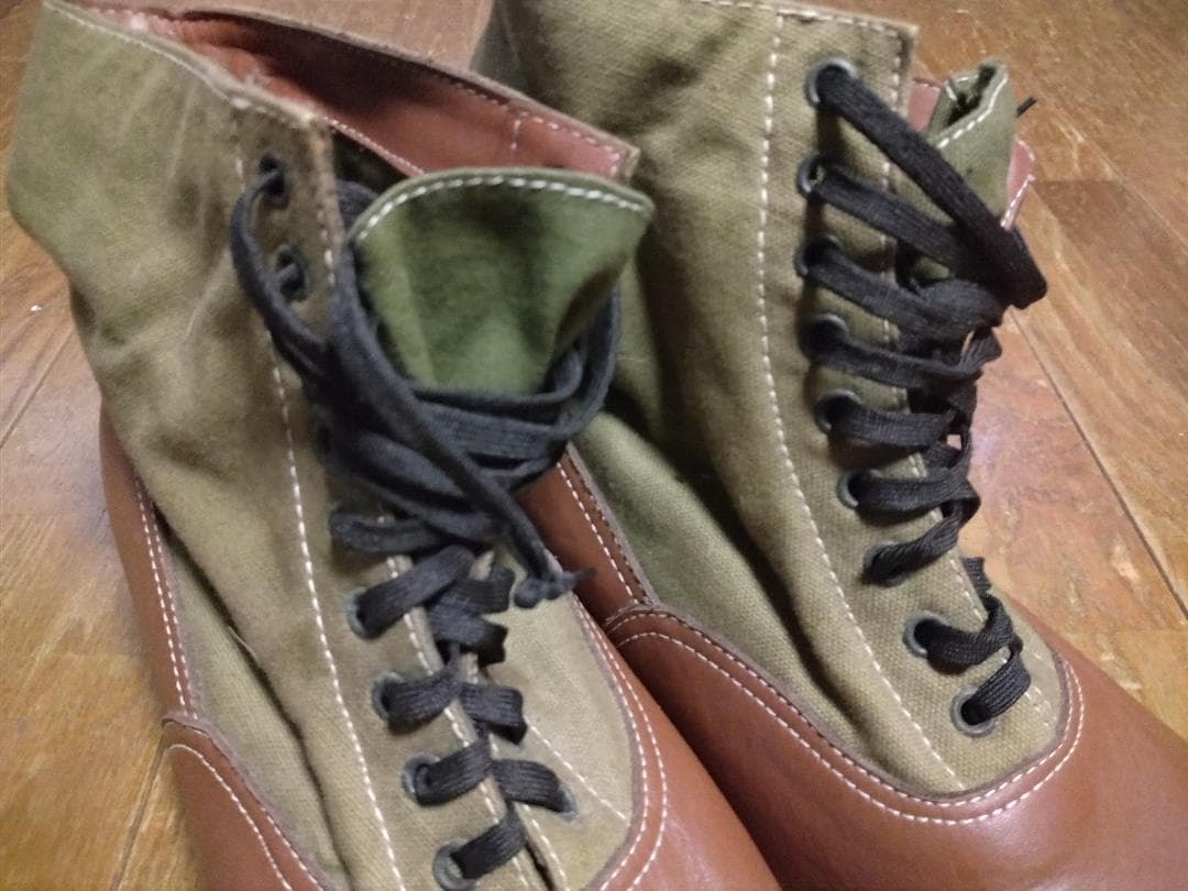 WW2　ドイツ軍　アフリカ軍団　熱帯地用ブーツ（リプロダクション）