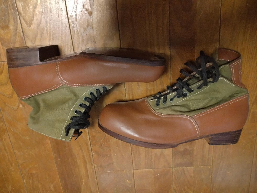 WW2　ドイツ軍　アフリカ軍団　熱帯地用ブーツ（リプロダクション）