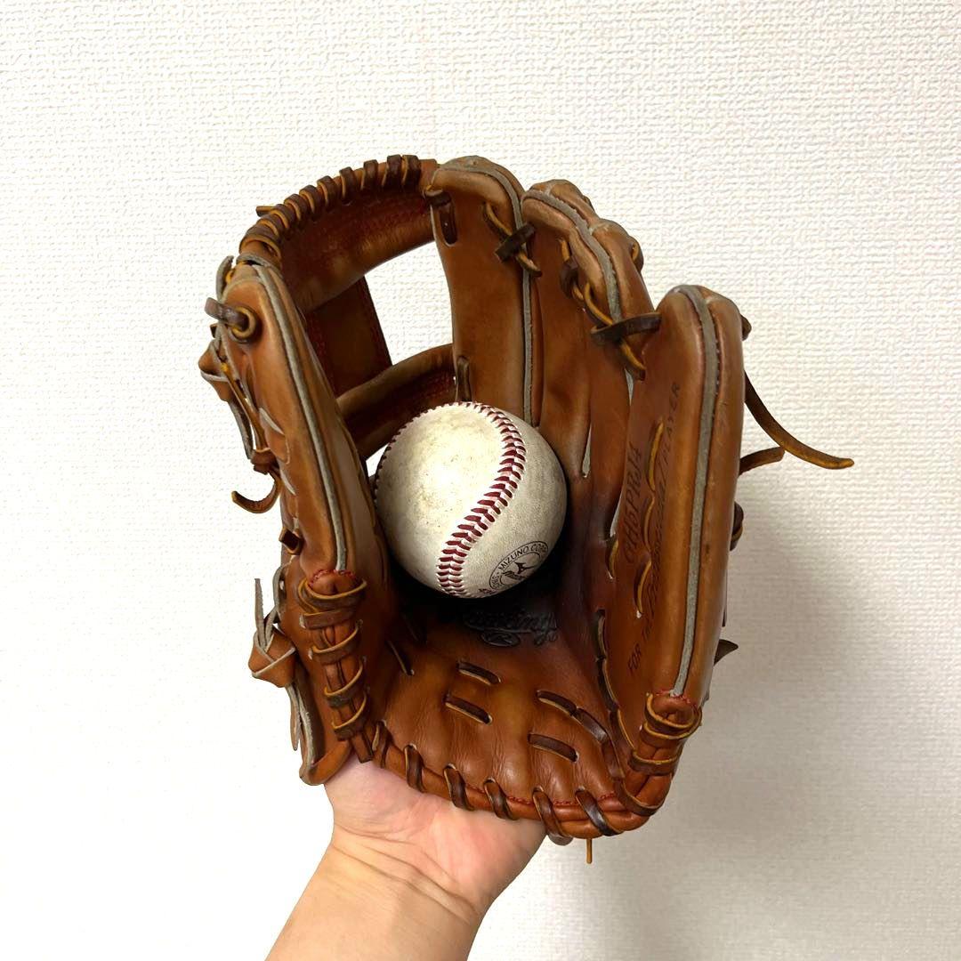 595 ローリングス 最高級 プロプリファード 型抜群 硬式 内野手用グローブ