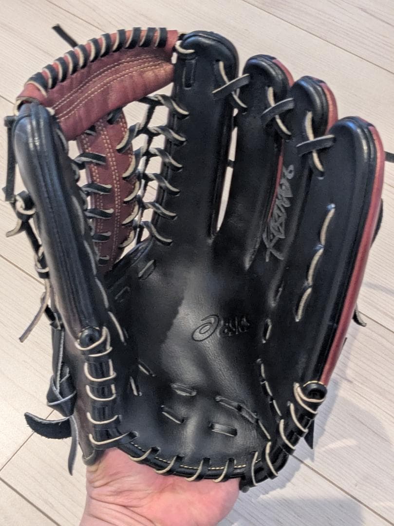 アシックス　アシックス 絆グローブ 外野手用 ライナーバック