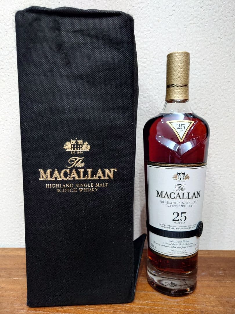 The Macallan 25 Years ザ・マッカラン25年　2018