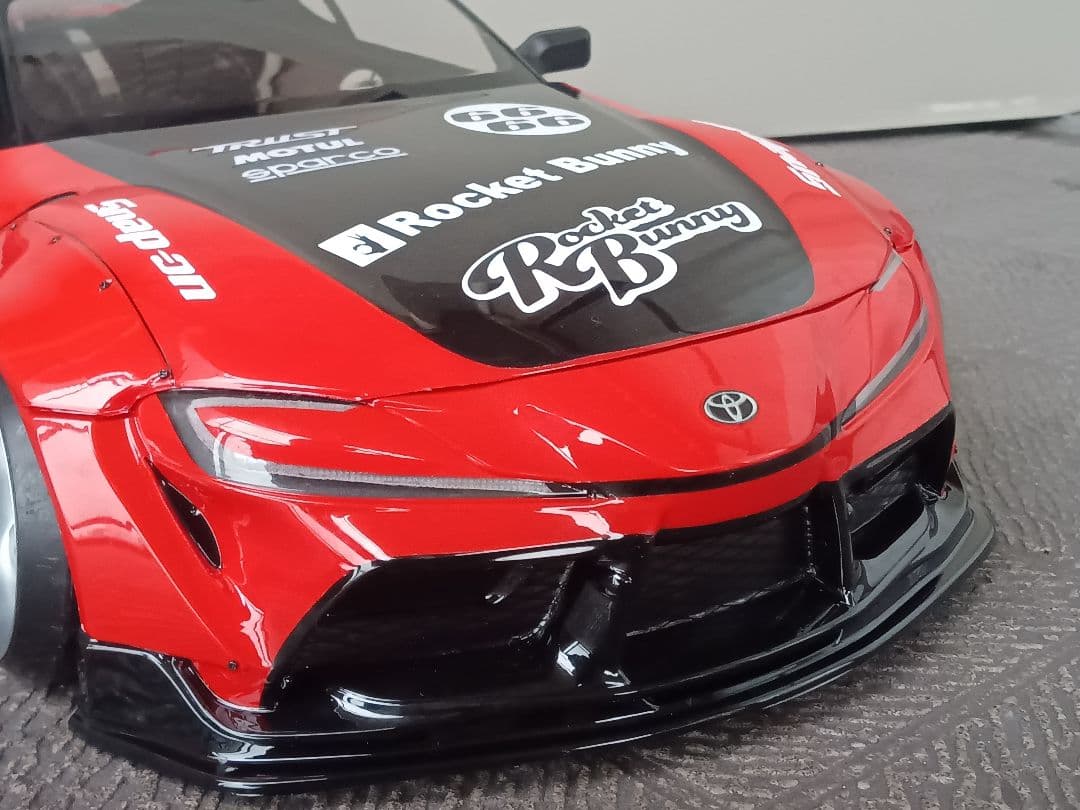 ラジコンボディ　ビール出品　アディクション90スープラ