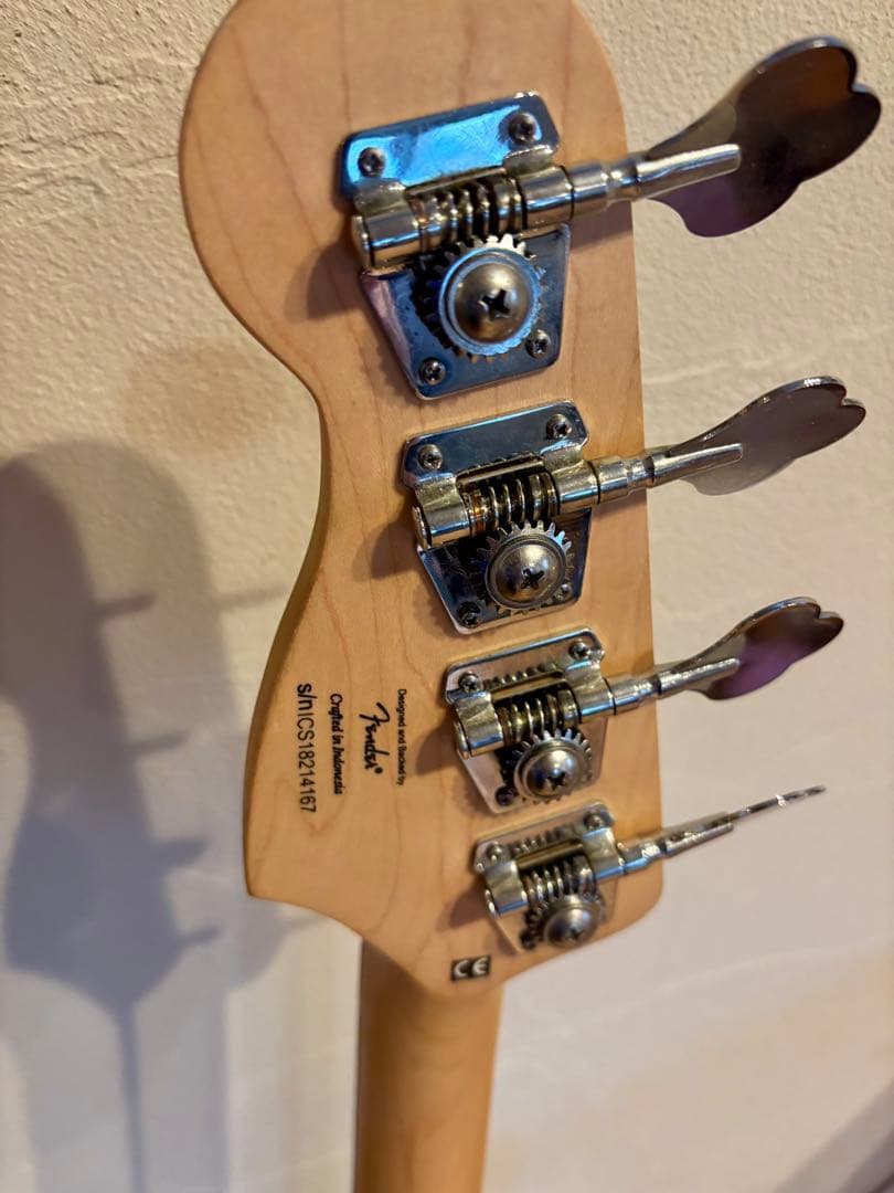 【極美品】Squier by Fender PJ ホワイト