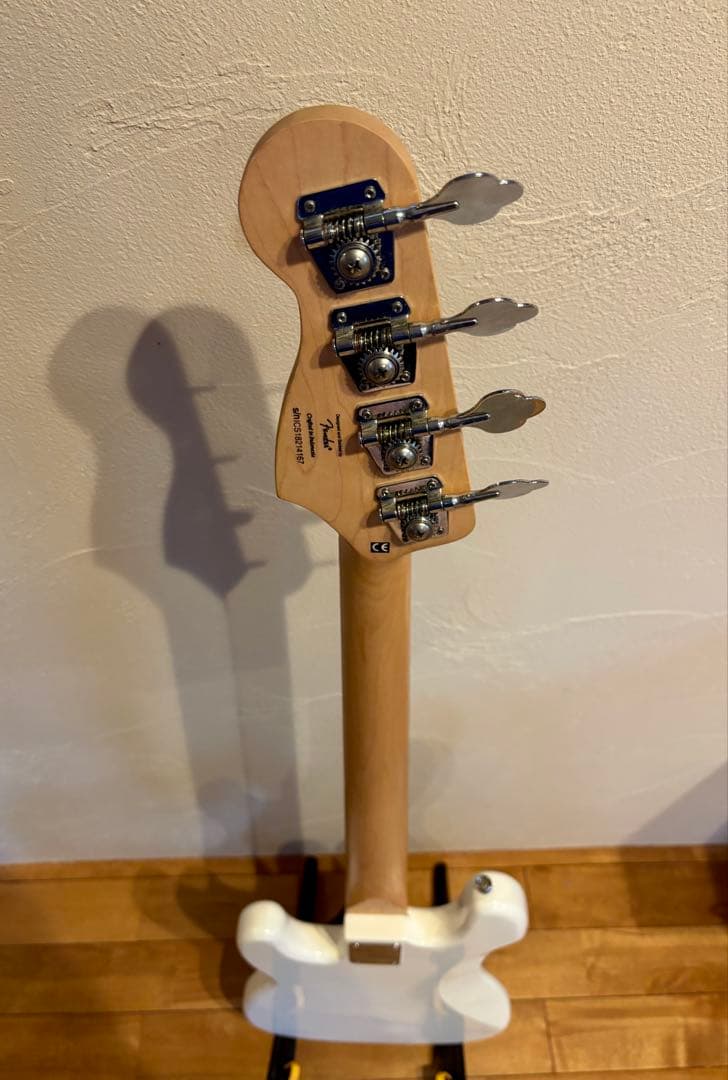 【極美品】Squier by Fender PJ ホワイト