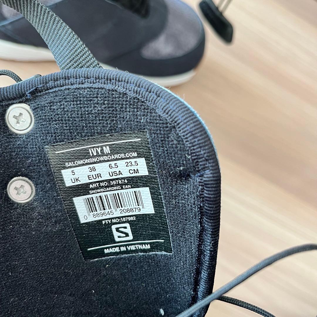 used❁*SALOMON スノーボード　ブーツ23.5cm