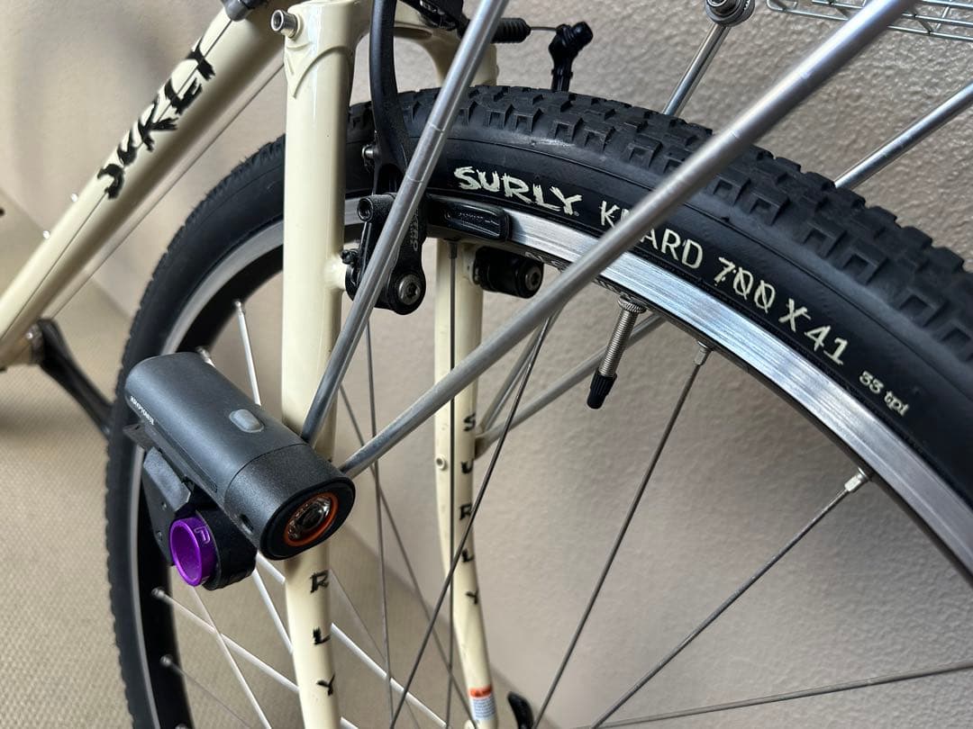 SURLY crosscheck純正完成車LG 58クリーム色