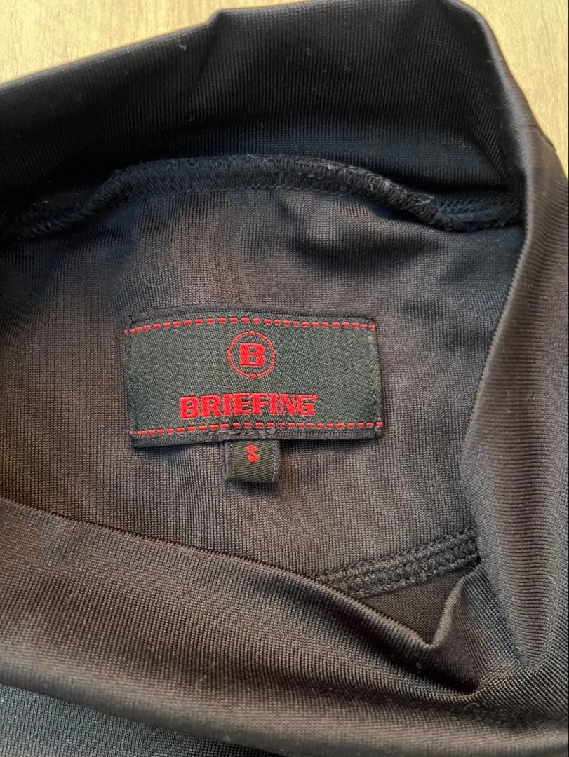BRIEFING ブリーフィング モックネック ブラック
