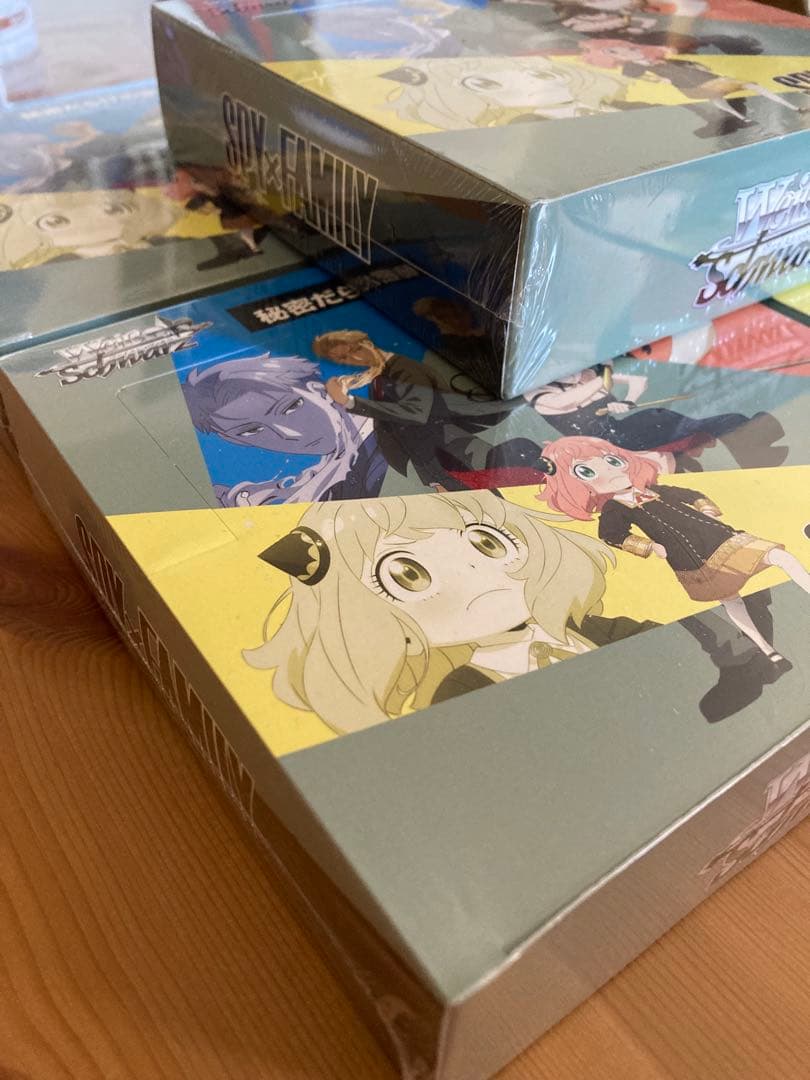 SPY×FAMILY ヴァイスシュヴァルツ新品未開封シュリンク付き5box