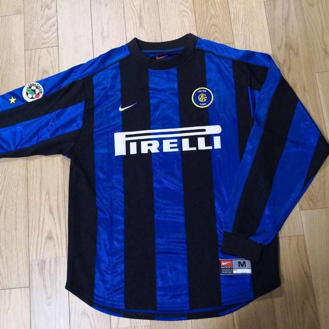 Mサイズ 正規品 当時物 99/00インテル長袖 ロベルトバッジョ