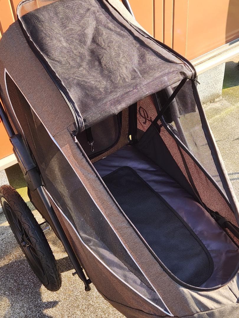 Petique ペティークブリーズ ジョガー グリーン ペット 大型ペットカート