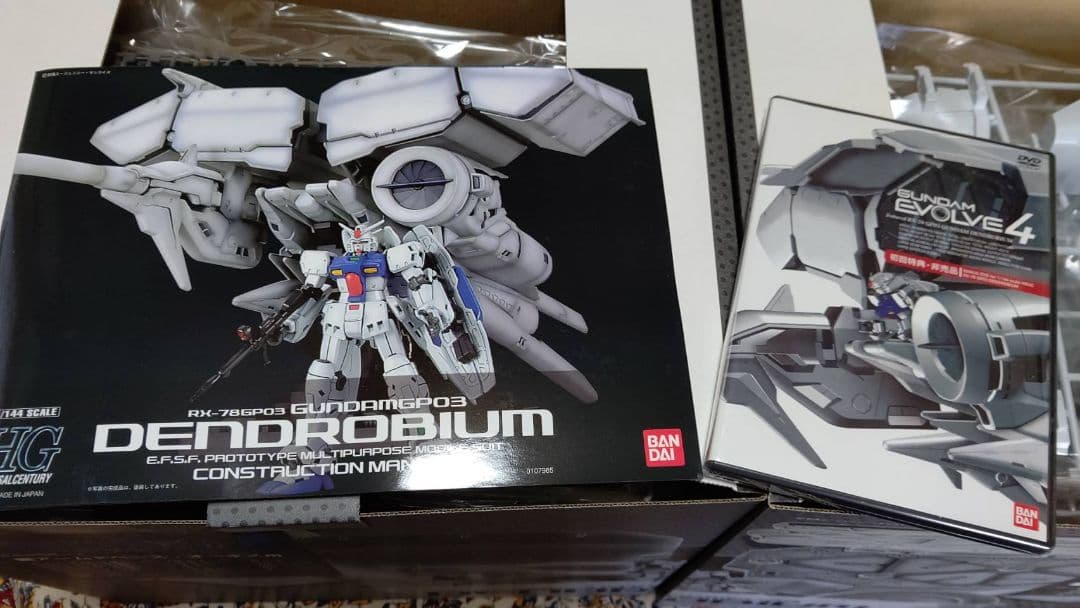 初回特典DVD付き　HGUC 1/144 RX-78GP3 デンドロビウム