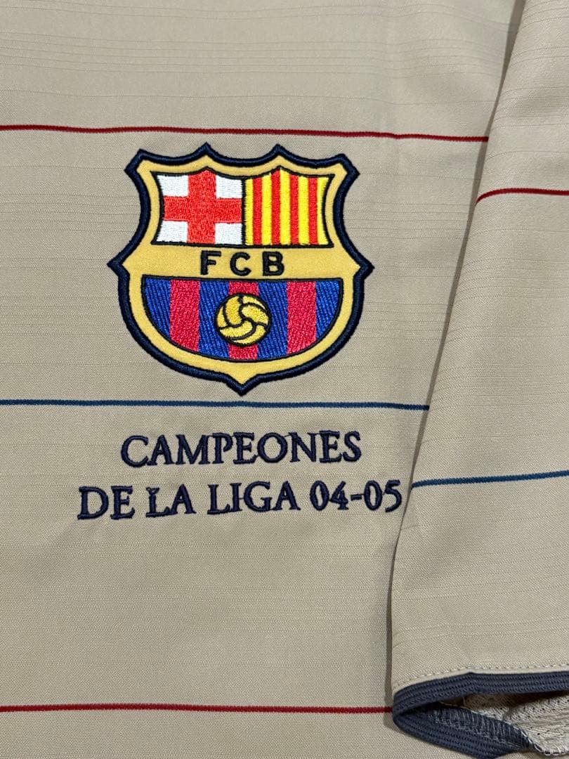 超希少 正規品 新品 極上品 バルセロナ 04/05 3rd イニエスタ L