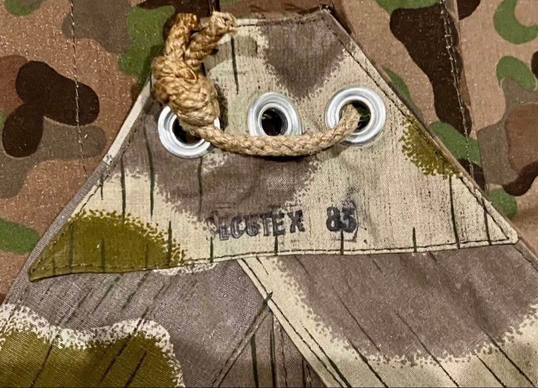 4枚フルセット オーストリア軍幕 タープ テント ツェルトバーン ポンチョ 実物