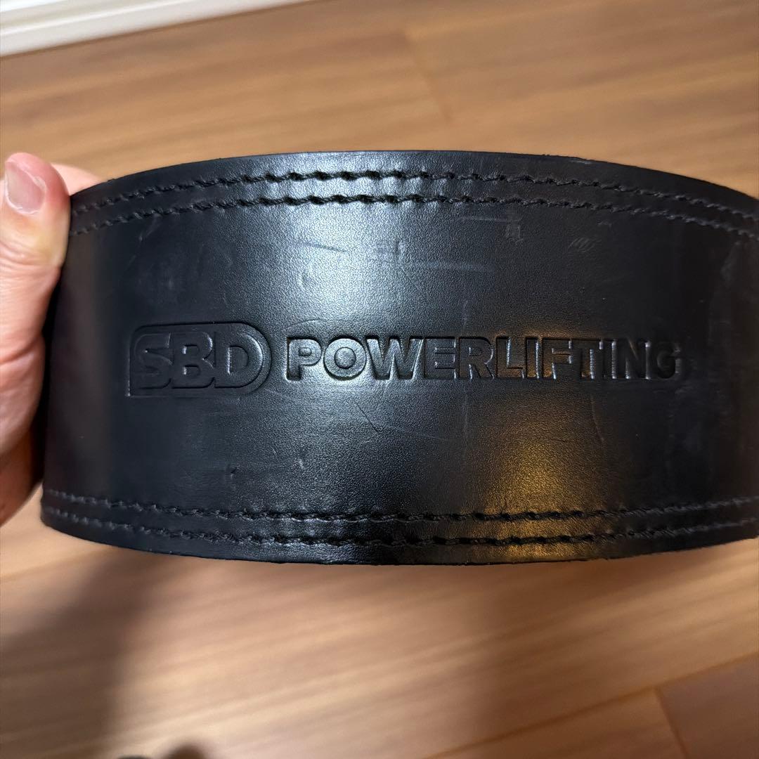 SBD POWERLIFTING トレーニング・パワーベルト 13mm Lサイズ