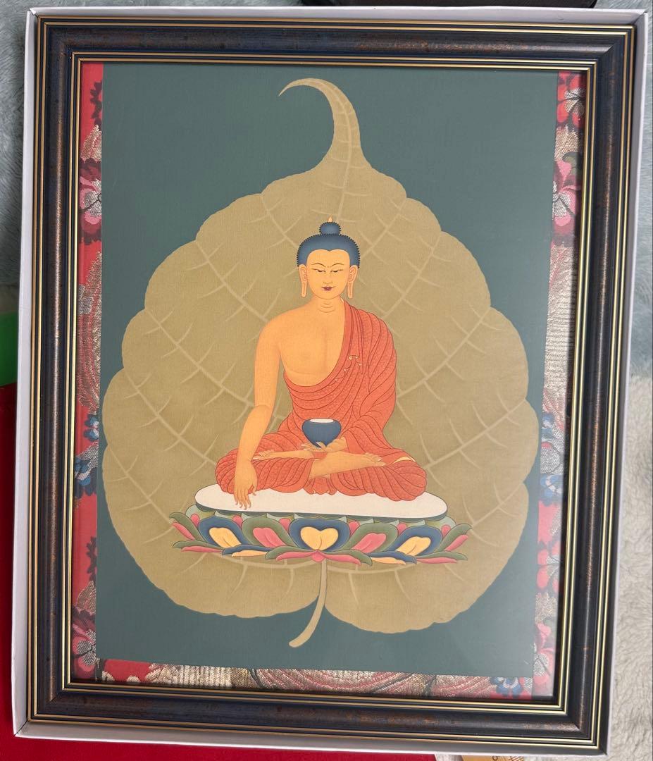 チベット仏画、タンカ　仏陀