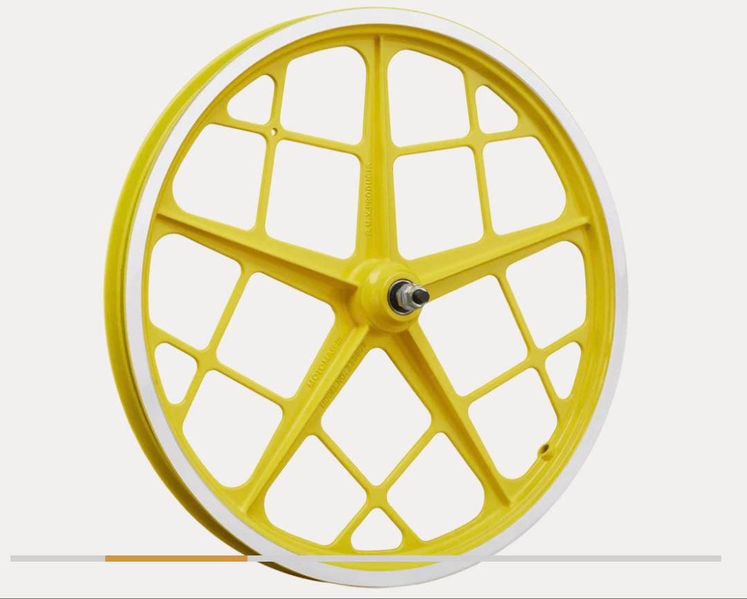 mon MOTOMAG III イエローホイールセット