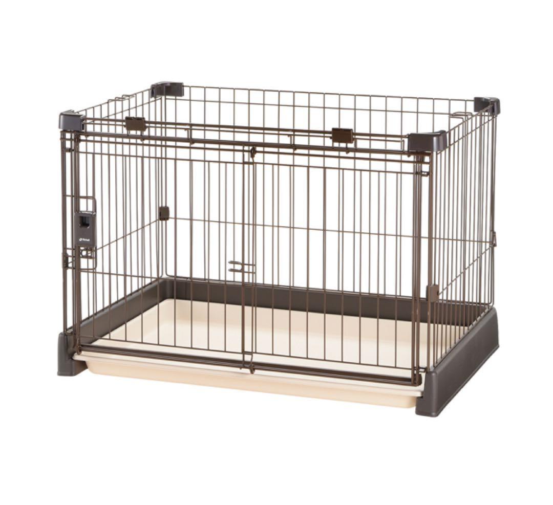 Richell /犬用ケージ　もっとお掃除簡単ペットサークル 小型犬用　訳あり