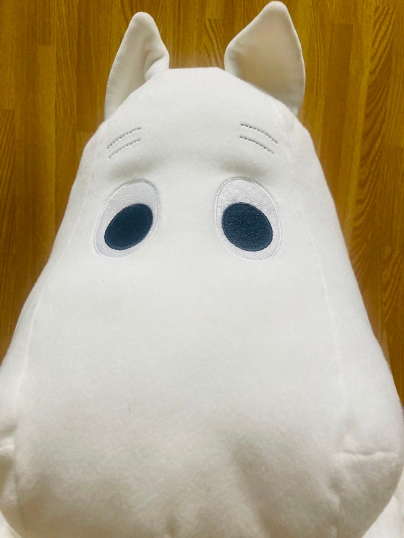 もっちり　ムーミン ぬいぐるみ　ホワイト【タイムセール】