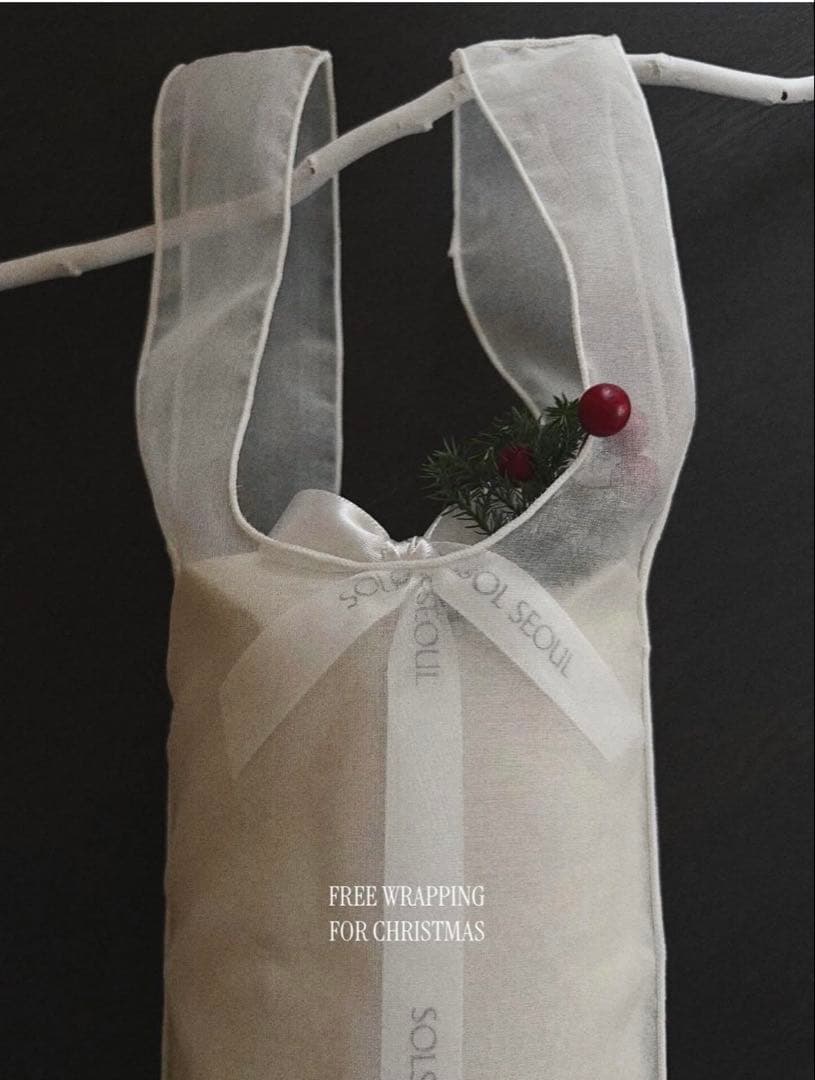 SOLSOL SEOUL 黒キャップ➕クリームキャップ 各1本　計2本