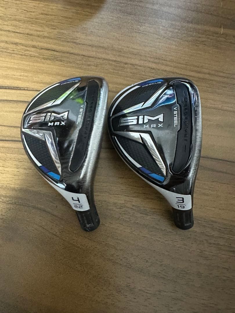 TaylorMade SIM MAX ユーティリティ 3U 4U ヘッドのみ