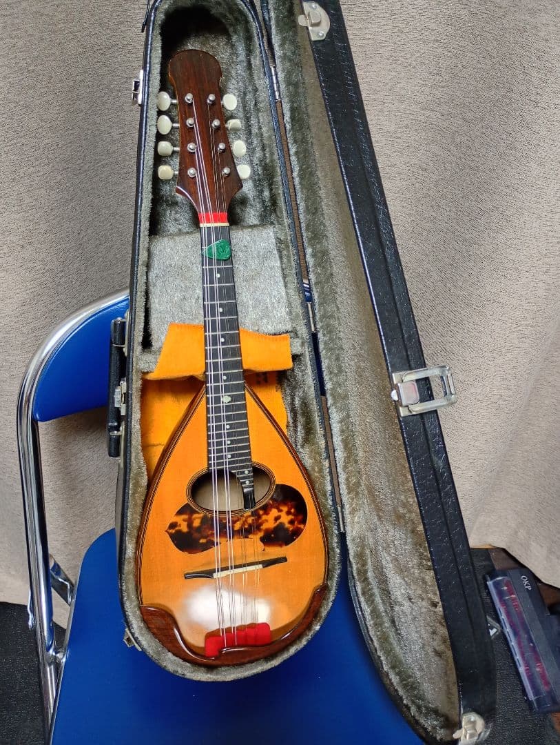 【美品・新品弦】落合忠男　マンドリン　1982年　　ケース付き