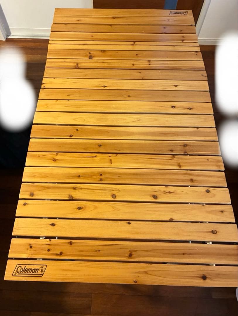 コールマン ナチュラルウッドロールテーブル120 120サイズは希少？