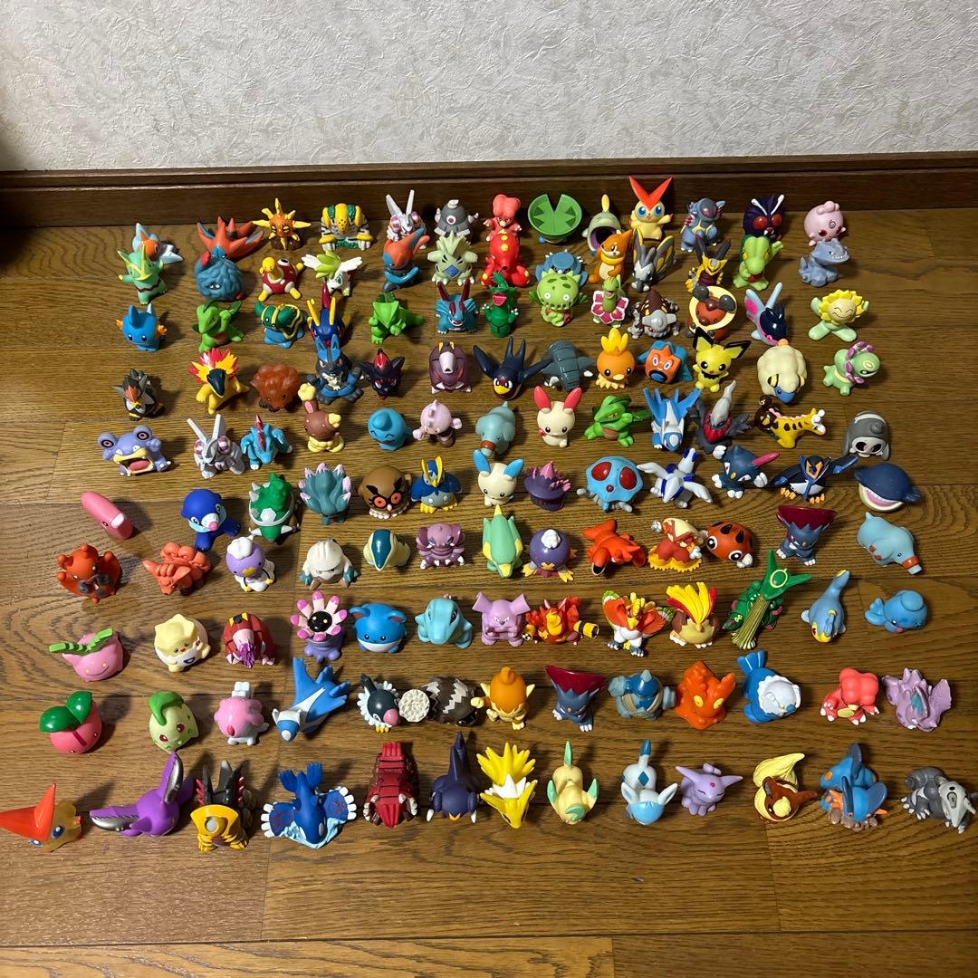 ポケモンキッズ　指人形　　ポケモン　フィギュア　大量セット　①