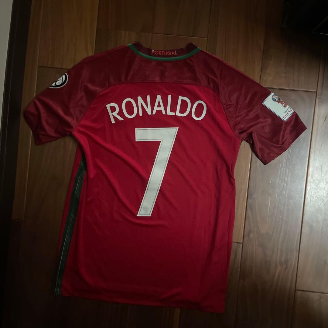 新品 NIKE 2018 ポルトガル代表 ユニフォーム ロナウド Mサイズ